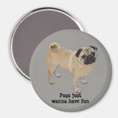 Pug Magnet (Voorkant / Achterkant)