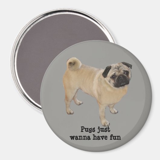 Pug Magnet (Voorkant / Achterkant)