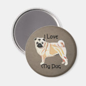 Pug Magnet (Voorkant / Achterkant)