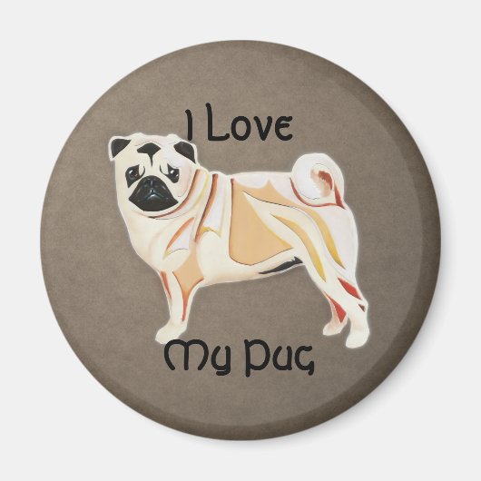 Pug Magnet (Voorkant)