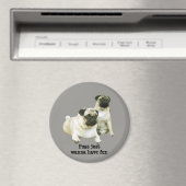 Pug Magnet (Insitu (Vaatwasser))