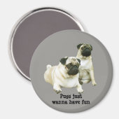 Pug Magnet (Voorkant / Achterkant)