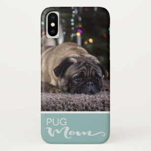 Pug mam Voeg je hond foto toe Case-Mate iPhone Case