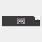 Pug mama bumpersticker (Voorkant)
