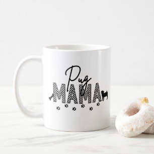 Pug Mama Coffee Mok