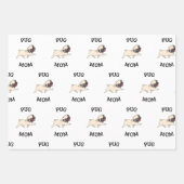 Pug mama inpakpapier vel (Voorkant 2)