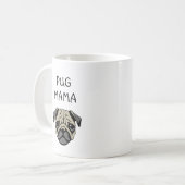 Pug Mama Koffiemok (Voorkant links)