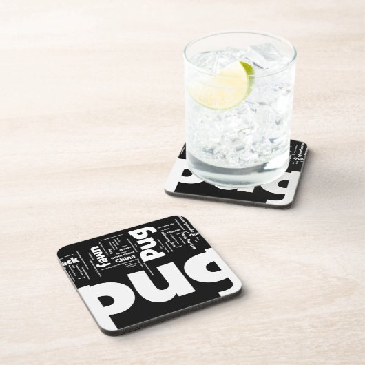 pug mashup.png bier onderzetter (Rechterzijde)