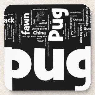 pug mashup.png bier onderzetter