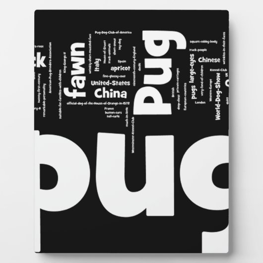 pug mashup.png fotoplaat (Voorkant)