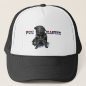 Pug Master Trucker Pet (Voorkant)