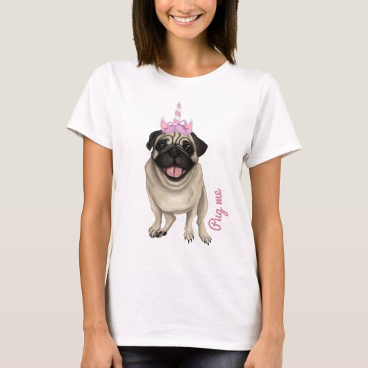Pug me T-Shirt (Voorkant)