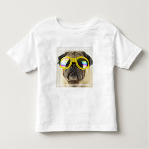Pug met Goggles Kinder Shirts