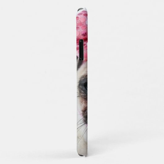 Pug met roze romp Case-Mate iPhone case (Achterkant/rechts)