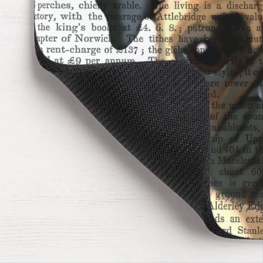 Pug met Tiara Muismat (Hoek)