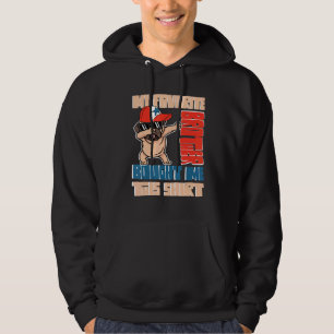 Pug Mijn favoriete broer heeft me dit gekocht Hoodie