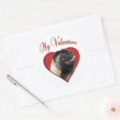 Pug Mijn Valentijn - Sticker (Envelop)