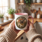 Pug Moeder Koffiemok | Pug Hond Moeder Cadeau Mok