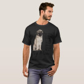 Pug Moeder T-shirt (Voorkant volledig)