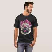 Pug Moeder T-shirt (Voorkant volledig)