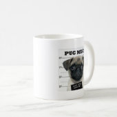 Pug Mok, Good Pugs Gone Bad Koffiemok (Voorkant rechts)
