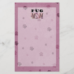 Pug MOM Briefpapier