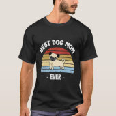 Pug Mom Gift T-shirt (Voorkant)