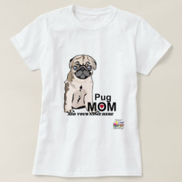Pug MOM T-shirt