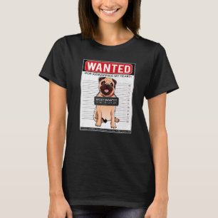 Pug Mops Carlin Hondenras 17 T-shirt