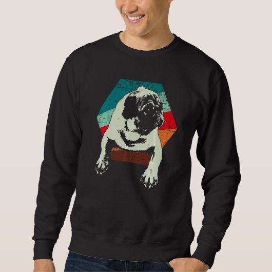 Pug Mops Carlin Hondenras 22 Trui (Voorkant)