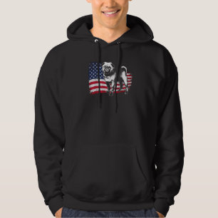 Pug Mops Carlin Hondenras  2 Hoodie