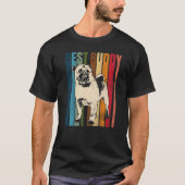 Pug Mops Carlin Hondenras 2 T-shirt (Voorkant)
