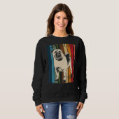 Pug Mops Carlin Hondenras 2 Trui (Voorkant volledig)