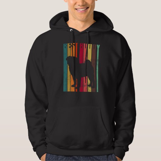 Pug Mops Carlin Hondenras 4 Hoodie (Voorkant)