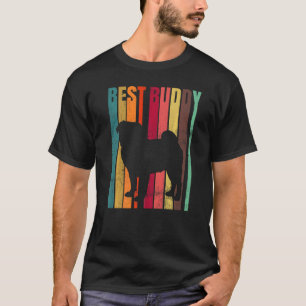 Pug Mops Carlin Hondenras 4 T-shirt