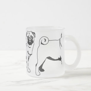 Pug Mops is already Dutch, the translation is: Mop Matglas Koffiemok