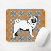 Pug Mops Muismat (Met muis)