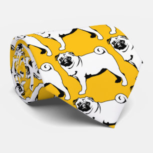 Pug mopshonden stropdas