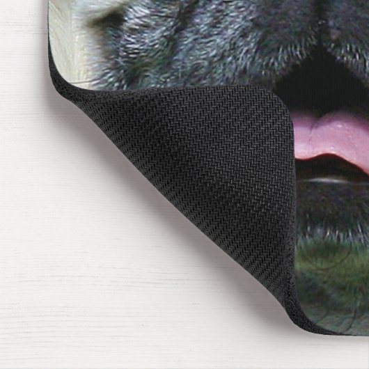 Pug mousepad muismat (Hoek)
