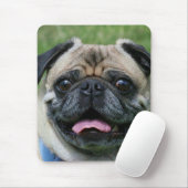 Pug mousepad muismat (Met muis)