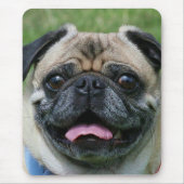 Pug mousepad muismat (Voorkant)