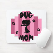 Pug Mousepad Muismat (Met muis)