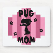 Pug Mousepad Muismat (Voorkant)