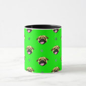 Pug Mug Groen Mok (Midden)