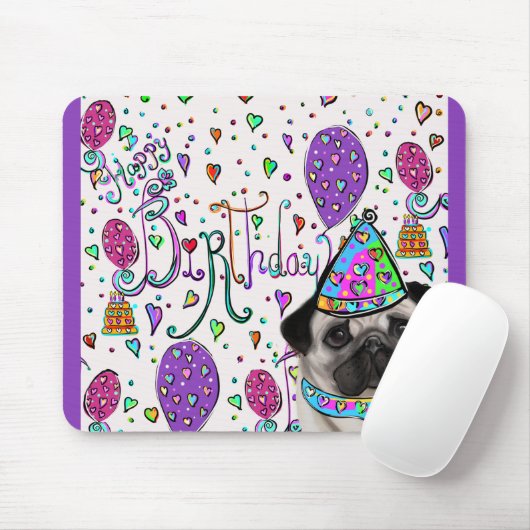 PUG MUISMAT (Met muis)
