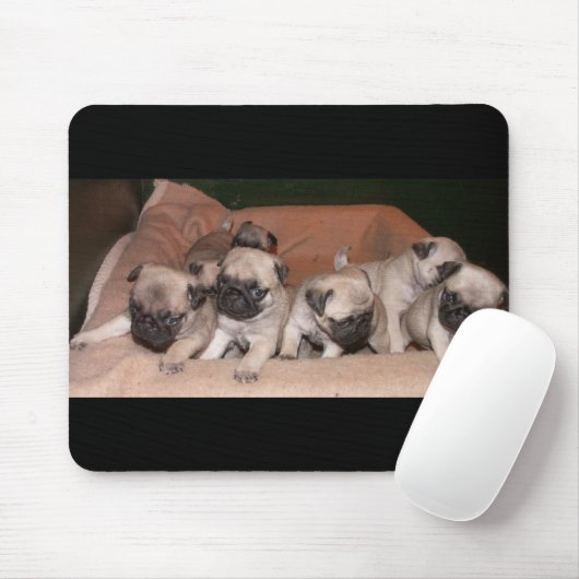 pug muismat (Met muis)