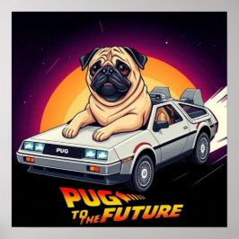 Pug Naar De Toekomst Poster