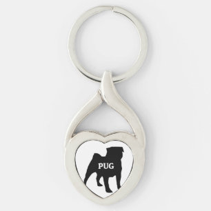 pug name silo sleutelhanger
