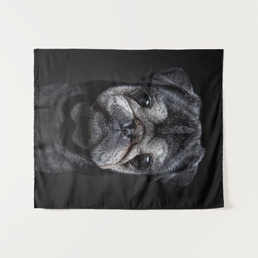 Pug Neo Blanket Wandkleed (Voorkant (horizontaal))
