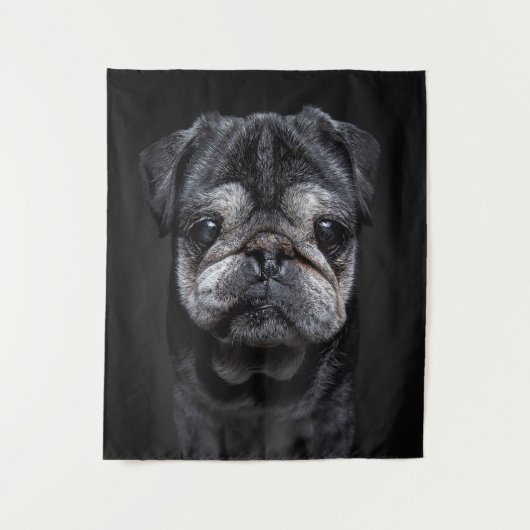 Pug Neo Blanket Wandkleed (Voorkant)